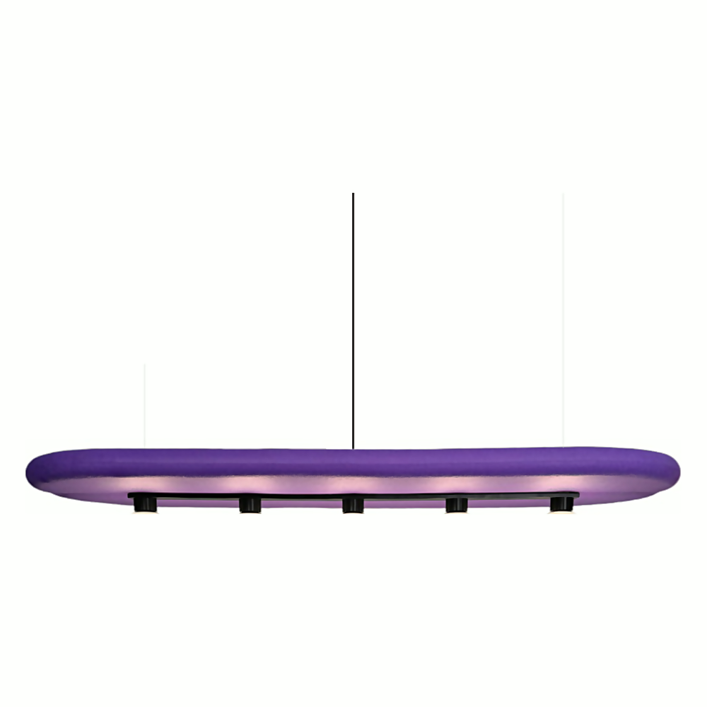 DL14916 Round Acoustic Felt Pendant Light