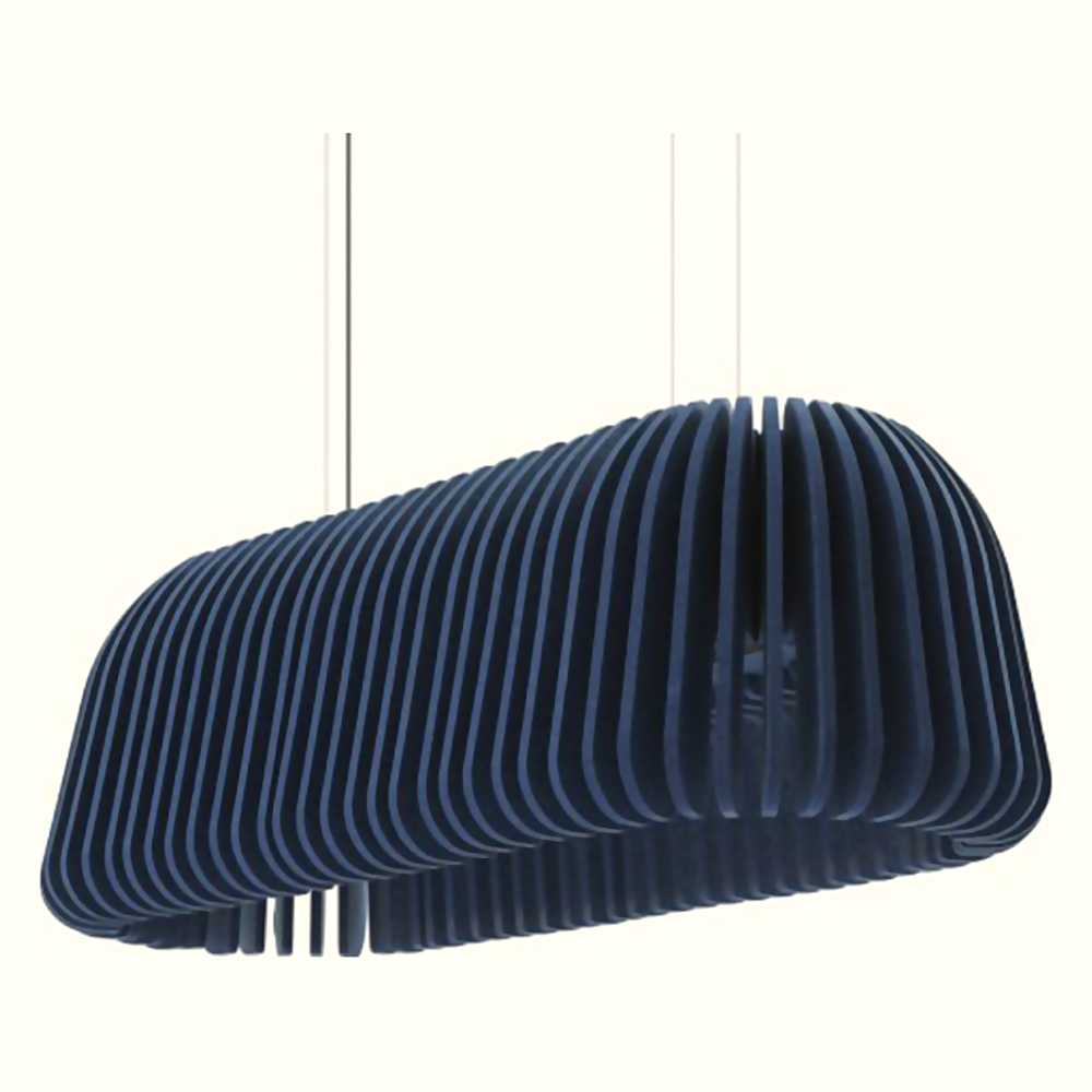 DL14938 Linear Acoustic Felt Pendant Light
