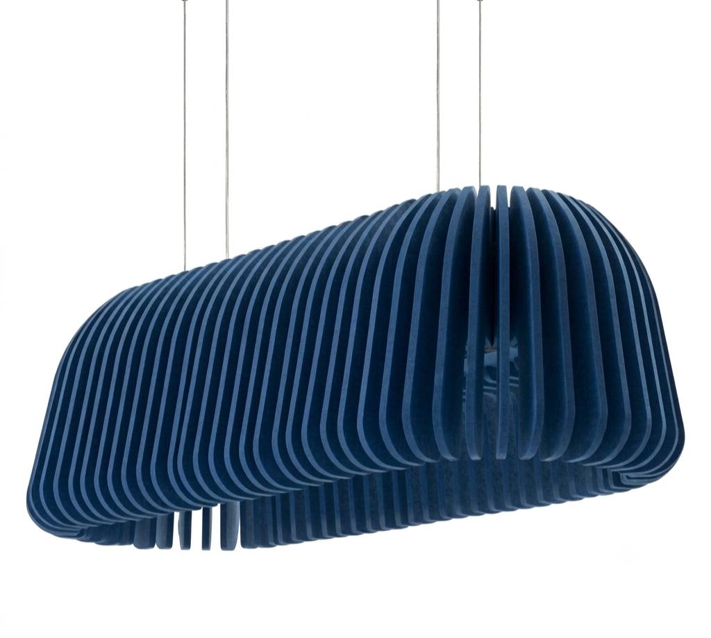 DL14938 Linear Acoustic Felt Pendant Light