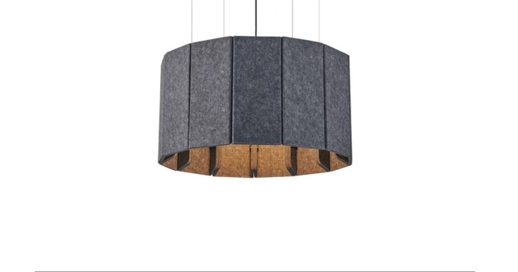 DL14982 Round Acoustic Felt Pendant Light