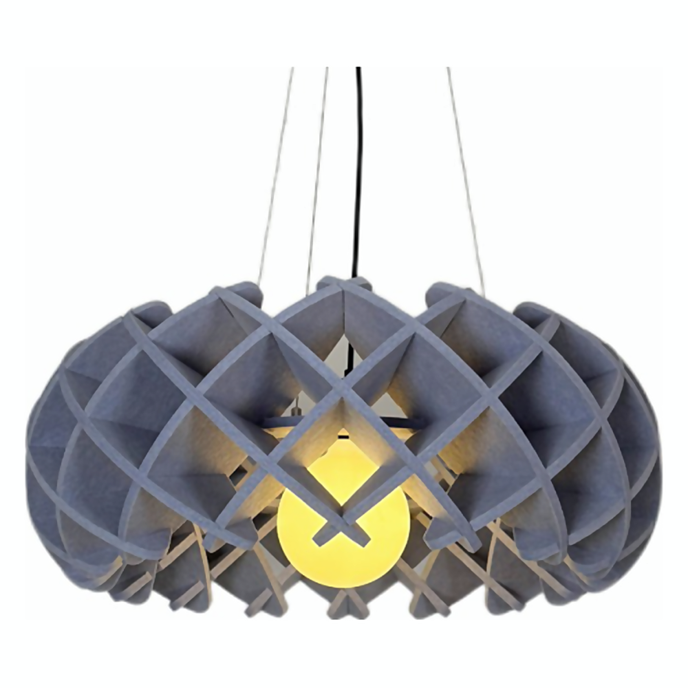 DL14983 Round Acoustic Felt Pendant Light