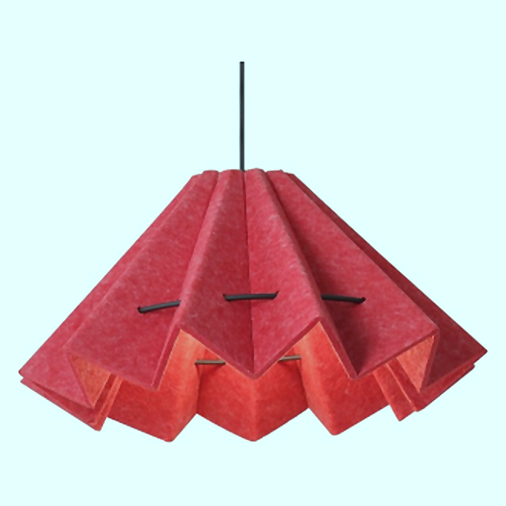 DL14997 Round Acoustic Felt Pendant Light