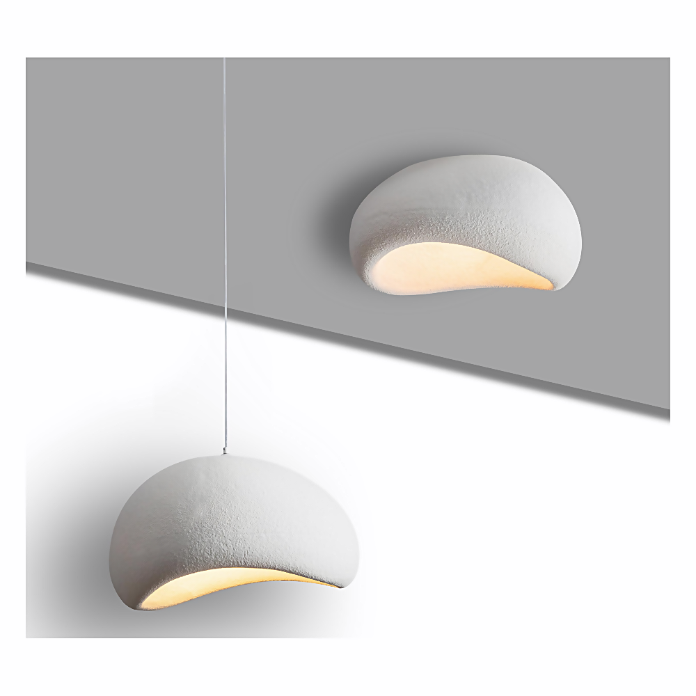 DL15016 Polyurethane Asymmetric Dome Pendant Lamp (500mm)
