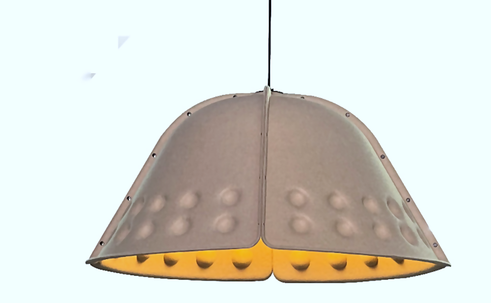 DL15034 Round Acoustic Felt Pendant Light