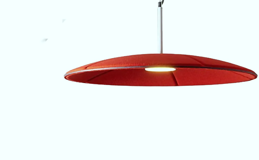 DL15043 Round Acoustic Felt Pendant Light