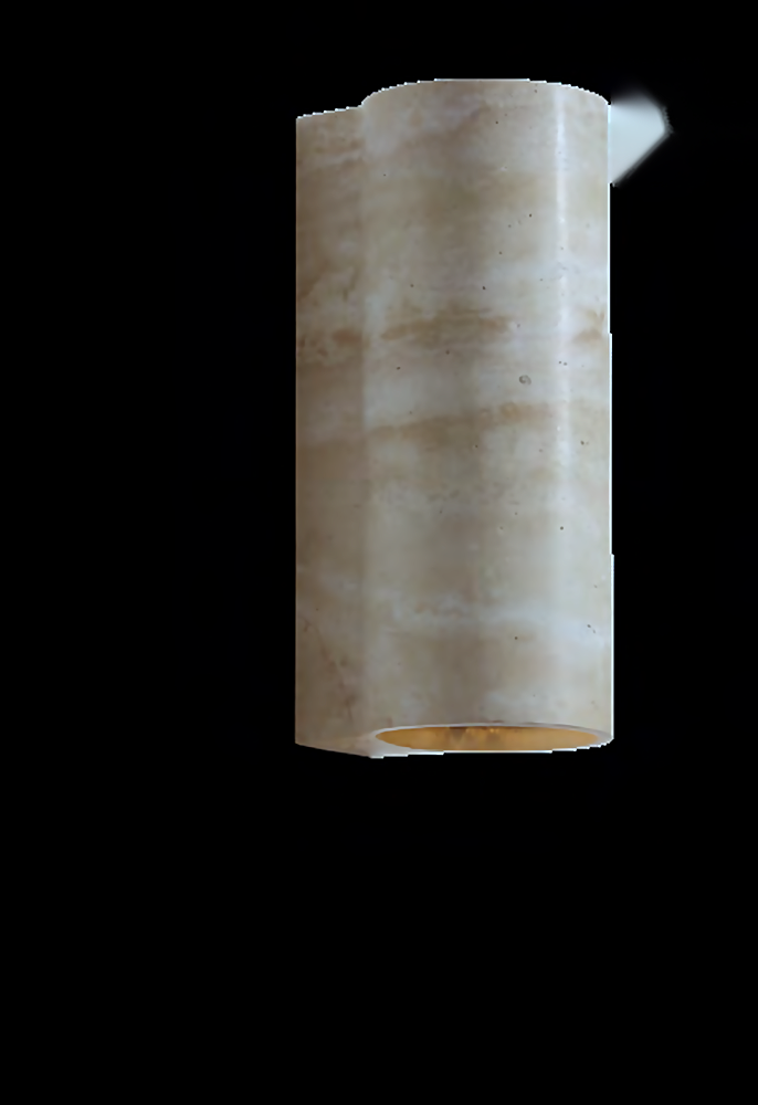 DL15254 Cylindrical Marble Wall Lamp 390mm (Up/Down, 40W)