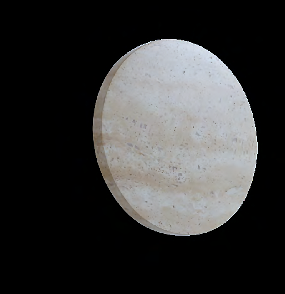 DL15259 Round Marble Wall Lamp Ø280mm (360°, 12W)