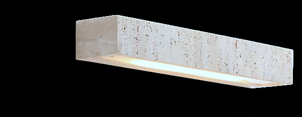 DL15270 Linear Marble Wall Lamp 300mm (E14 Up/Down)