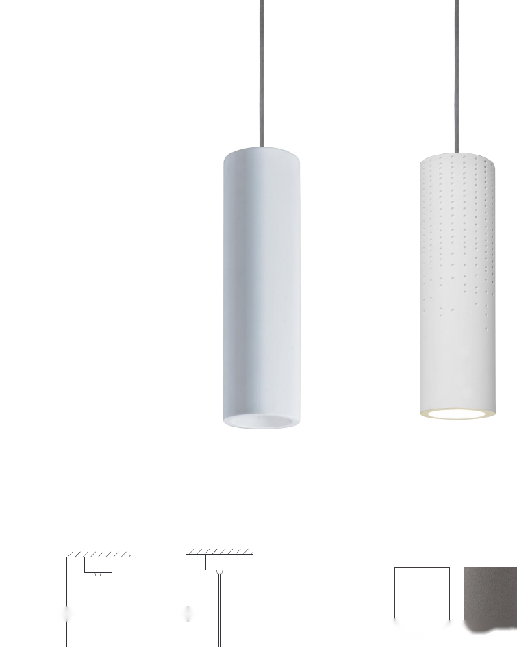 DL15284 Gypsum Pendant