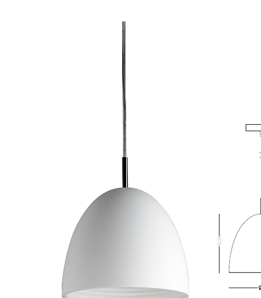 DL15295 Gypsum Pendant