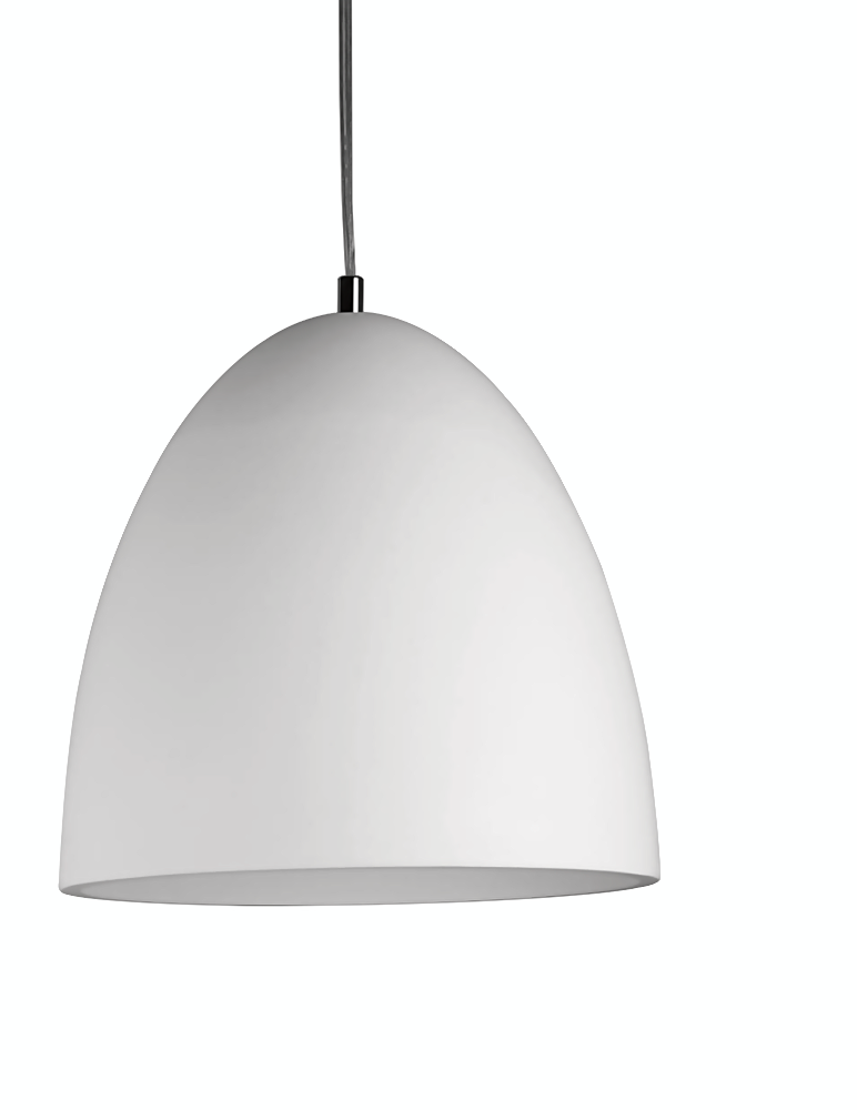 DL15373 Gypsum Dome Pendant Lamp (E27, MAX 40W)