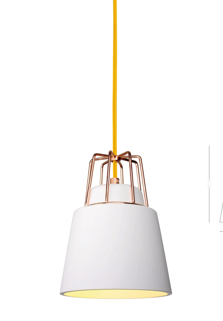DL15375 Gypsum Cone Pendant Lamp (E27, MAX 40W)
