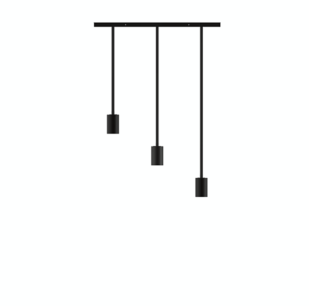 DL15388 3-Head Linear Bar Pendant (GU10, 3x13W)