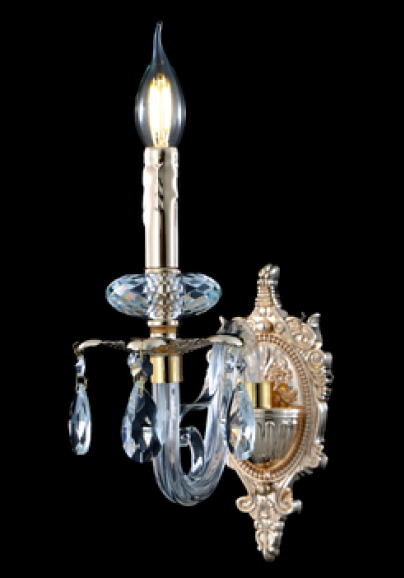DL15472 Crystal Wall Sconce (Gold)