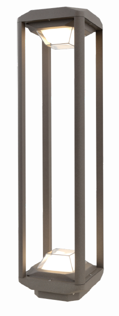 DL15494 Outdoor Bollard / Post Light (150×150×H600mm, LED 10W)