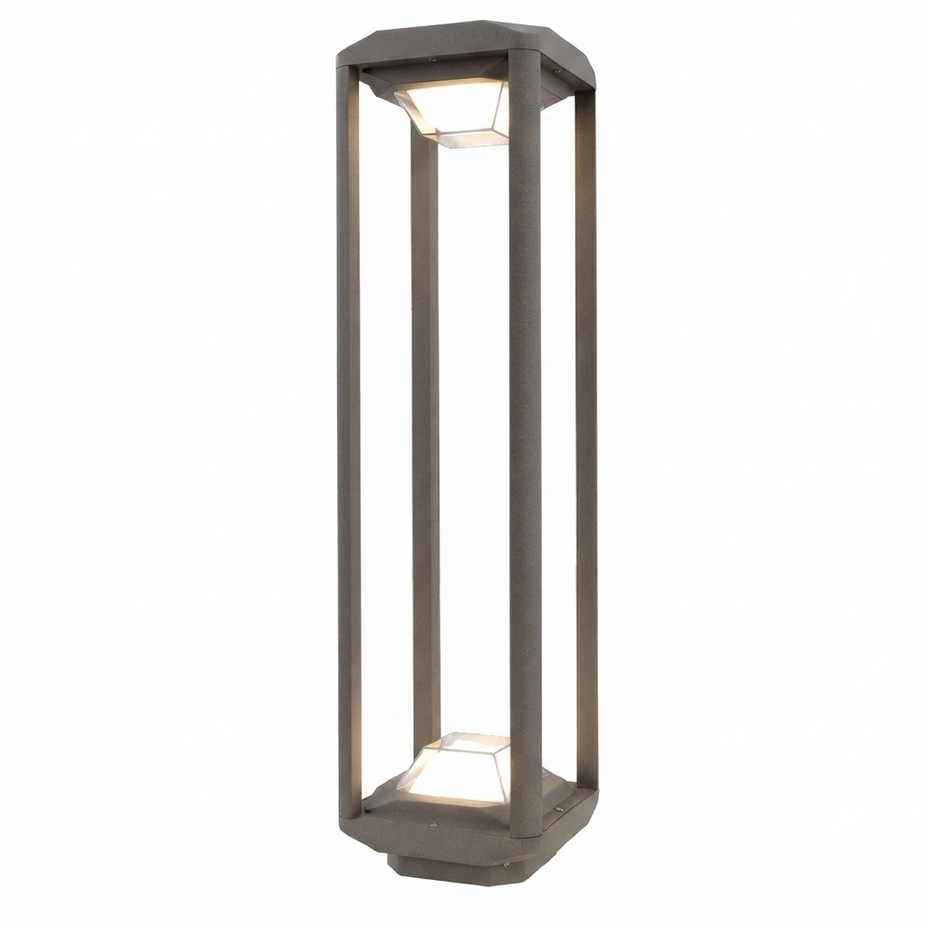 DL15494 Outdoor Bollard / Post Light (150×150×H600mm, LED 10W)