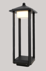 DL15510 Outdoor Bollard / Post Light (230×230×H600mm, LED 12W)