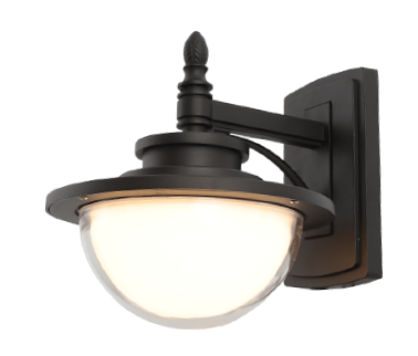 DL15540 Outdoor Wall Lamp (235×H250mm, LED 18W)