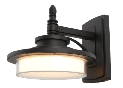 DL15542 Outdoor Wall Lamp (235×H210mm, LED 18W)