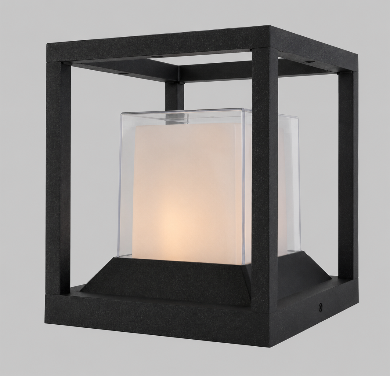 DL15546 Outdoor Post Lantern (260×260×H310mm, E27)