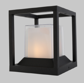 DL15548 Outdoor Post Lantern (150×150×H195mm, E27)