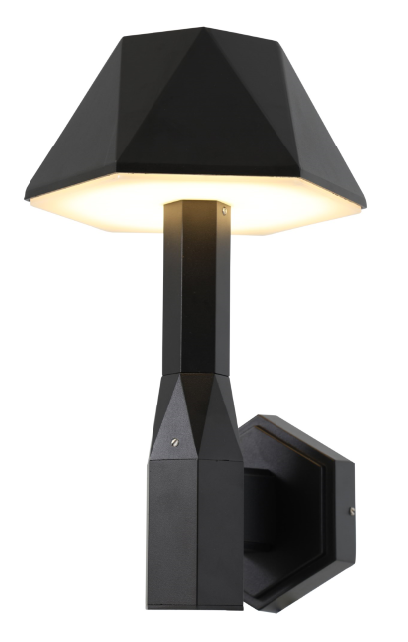 DL15550 Outdoor Wall Lamp (212×200×H316mm, LED 16W)