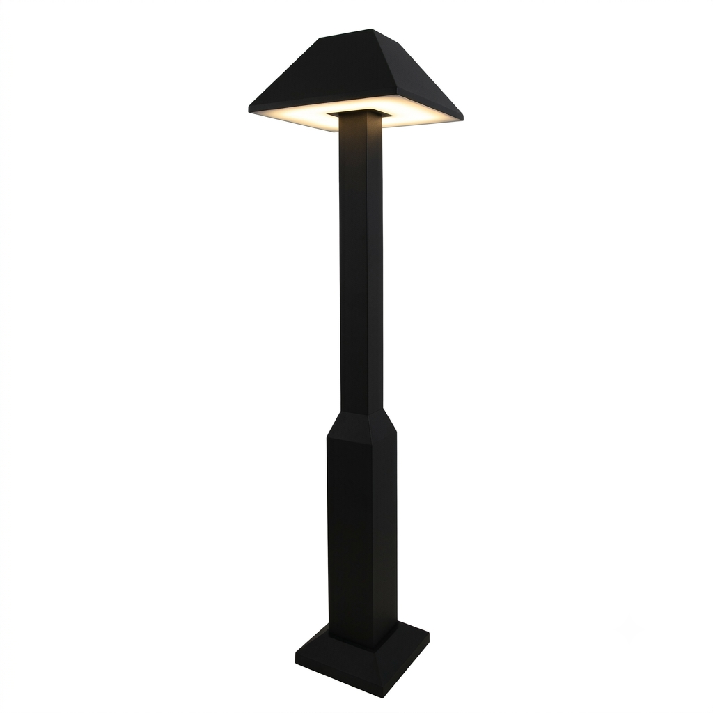 DL15551 Outdoor Bollard / Post Light (150×150×H800mm, LED 18W)