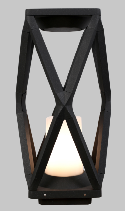 DL15573 Outdoor Bollard / Post Light (205×205×H400mm, LED 30W)