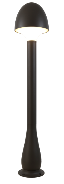 DL15578 Outdoor Bollard / Post Light (163×H600mm, LED 18W)