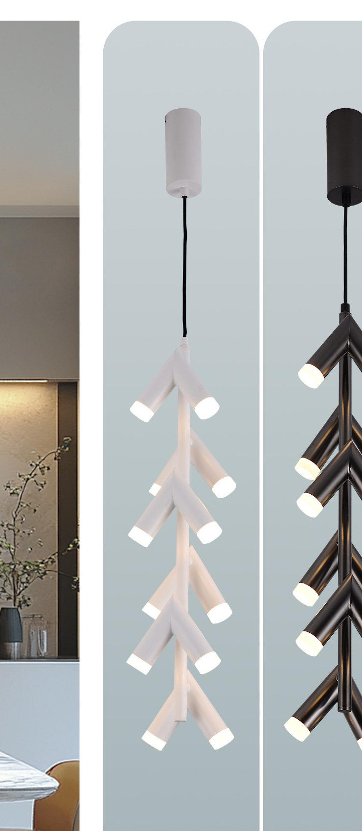 DL15688 Decorative Pendant Light (140xH1500mm, LED 24W)
