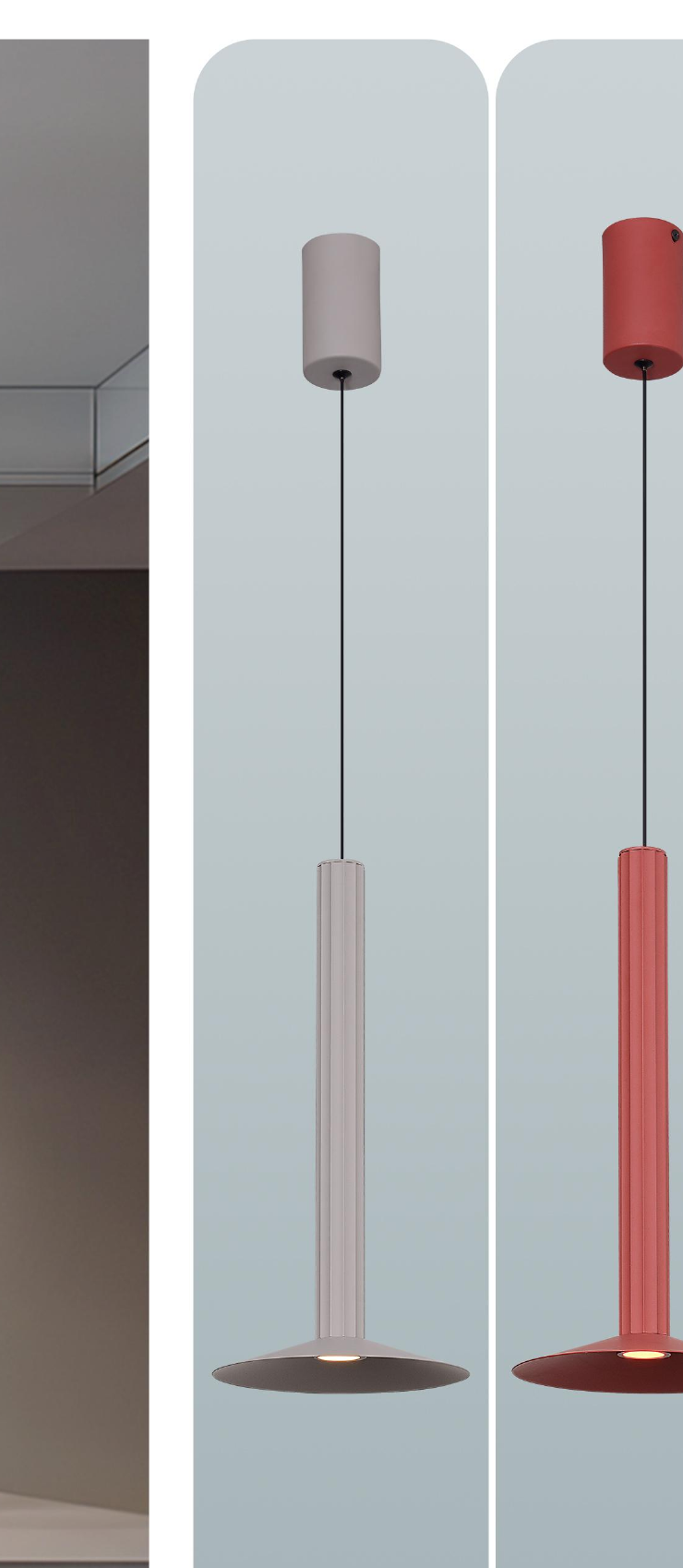 DL15729 Decorative Pendant Light (180xH1500mm, LED 6W)