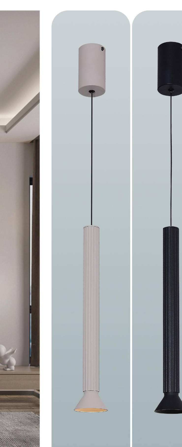 DL15734 Decorative Pendant Light (70xH1500mm, LED 6W)
