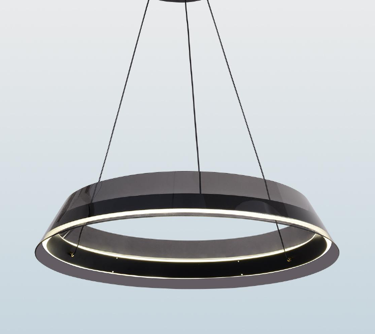 DL15745 Decorative Linear Pendant (600xH1500mm, LED 40W)