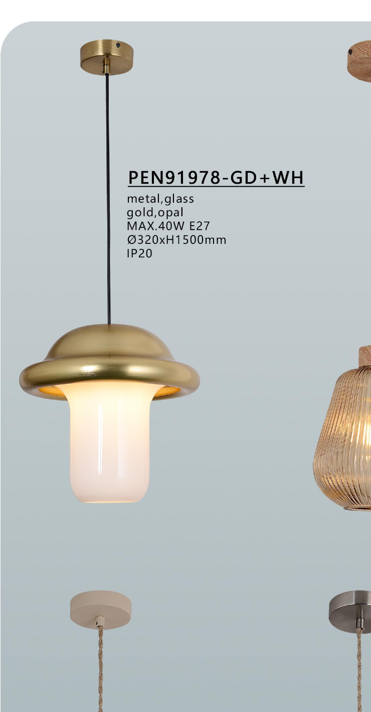 DL15779 Decorative Pendant Light (270xH1500mm, LED 40W)