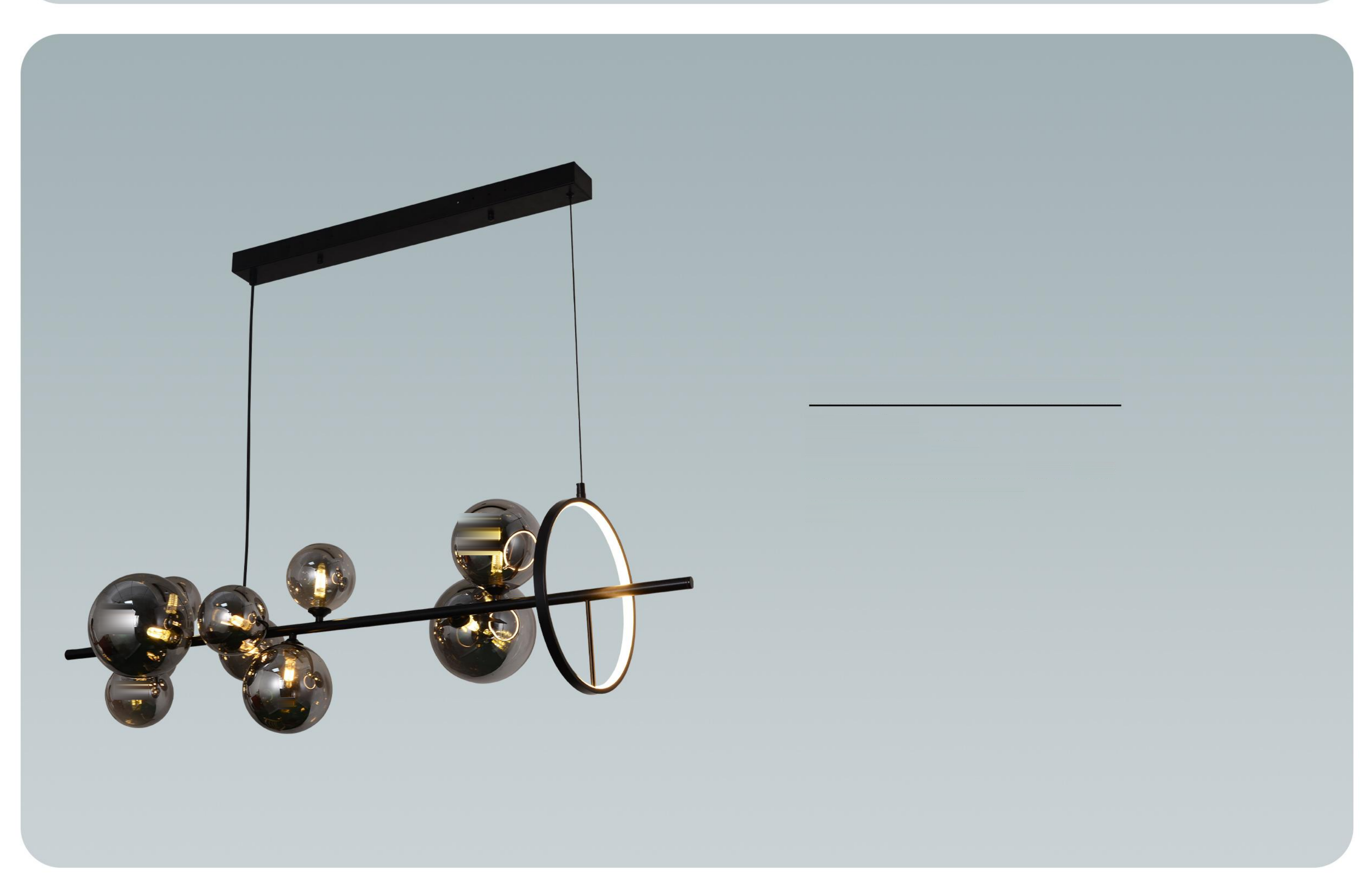 DL16034 Pendant Light (MAX 5W, 1200x300xH1500mm)