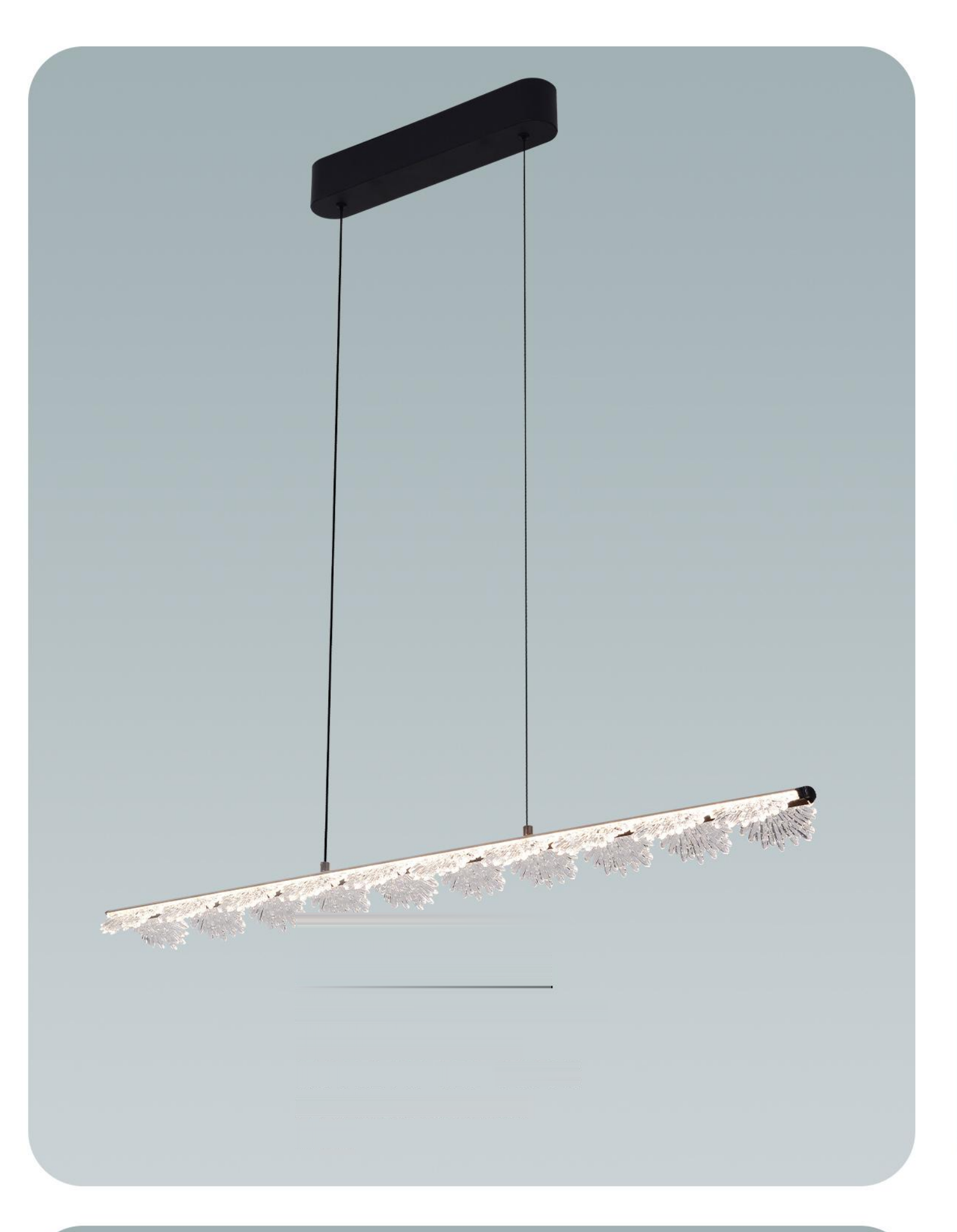 DL16035 Metal Pendant Light (MAX 24W LED 3000K, 1020xH1500mm)