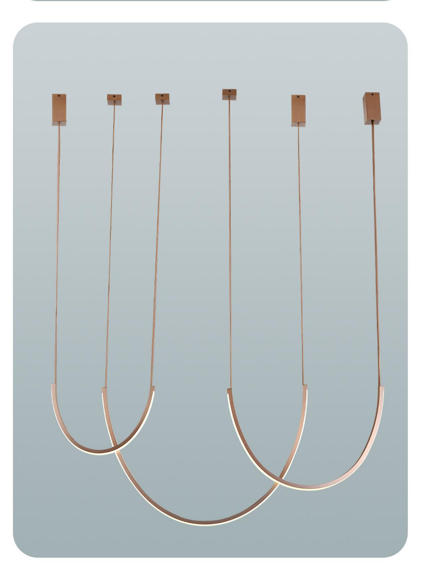 DL16066 Pendant Light (MAX 72W 3000K, 2000x120xH1500mm)