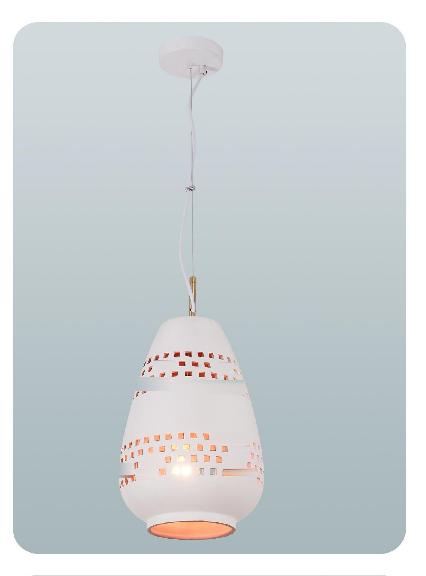 DL16071 Metal Pendant Light (MAX 40W E27, Ø220xH1500mm)