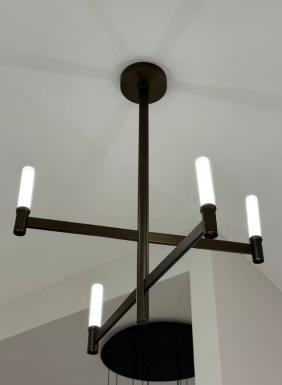 DL16219 Aluminium Pendant Chandelier (Φ650*H1350, 26W)