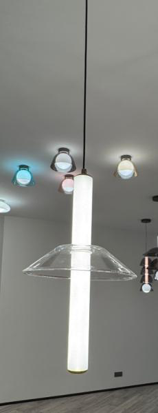 DL16237 Glass Pendant Light (Φ150*H2300, 5W)