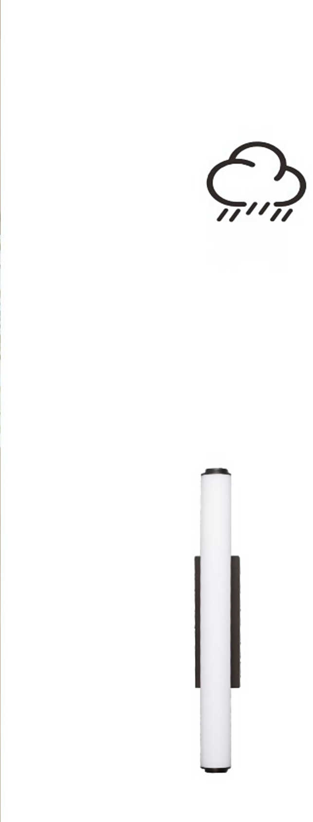 DL16274 LED Decorative Wall Light 12W 4000K (404x60x100mm)
