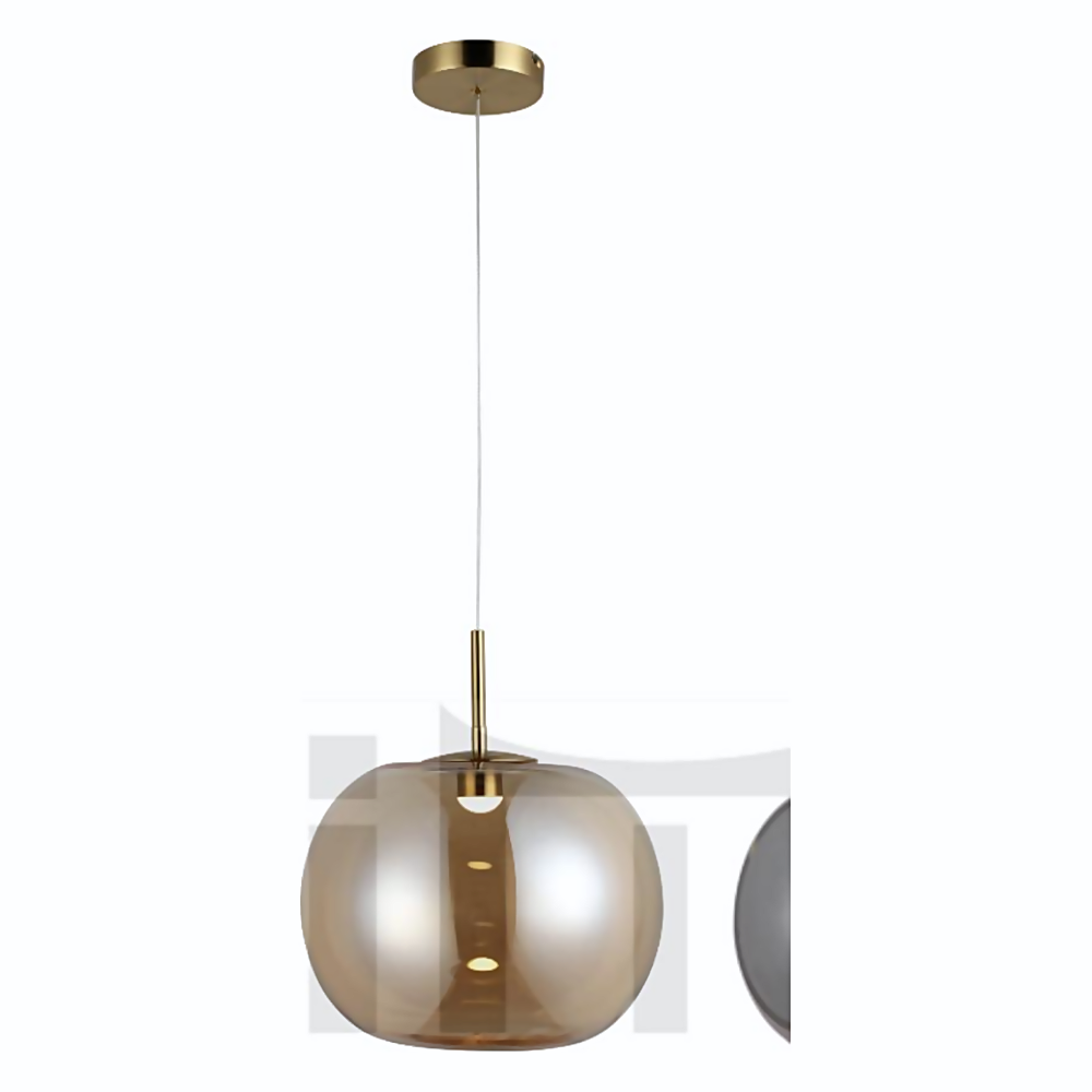DL16571 Rounded Glass Pendant Lamp (Ø300mm)
