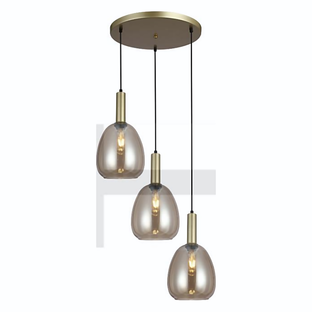 DL16585 Dome Glass Pendant Lamp