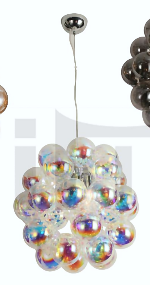 DL16588 Crystal Glass Cluster Chandelier