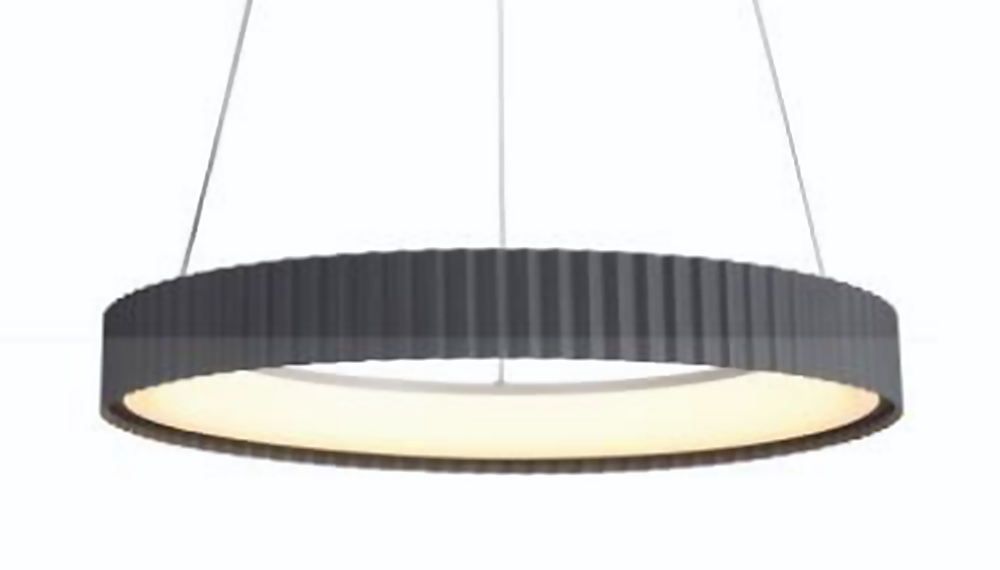 DL16605 Gold Ring LED Pendant