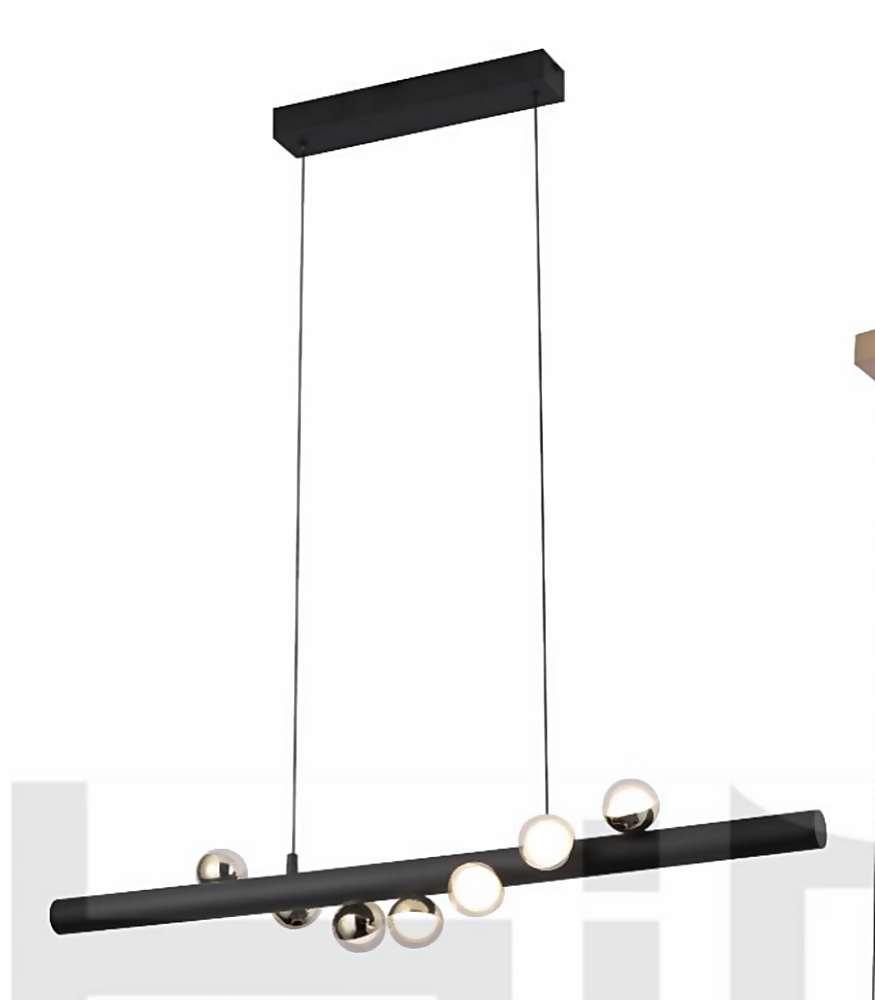 DL16628 Gold Ring LED Pendant