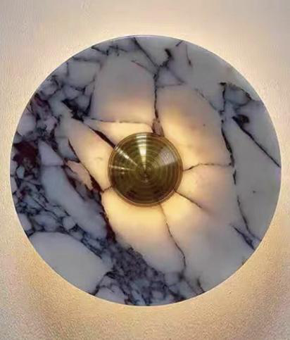 DL16716 Marble Disc Wall Lamp