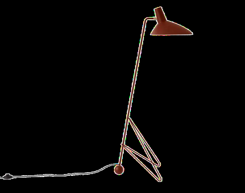 DL16835 Floor Lamp (IronBaked Finish + Pure Brass, ø770*500*1260mm)