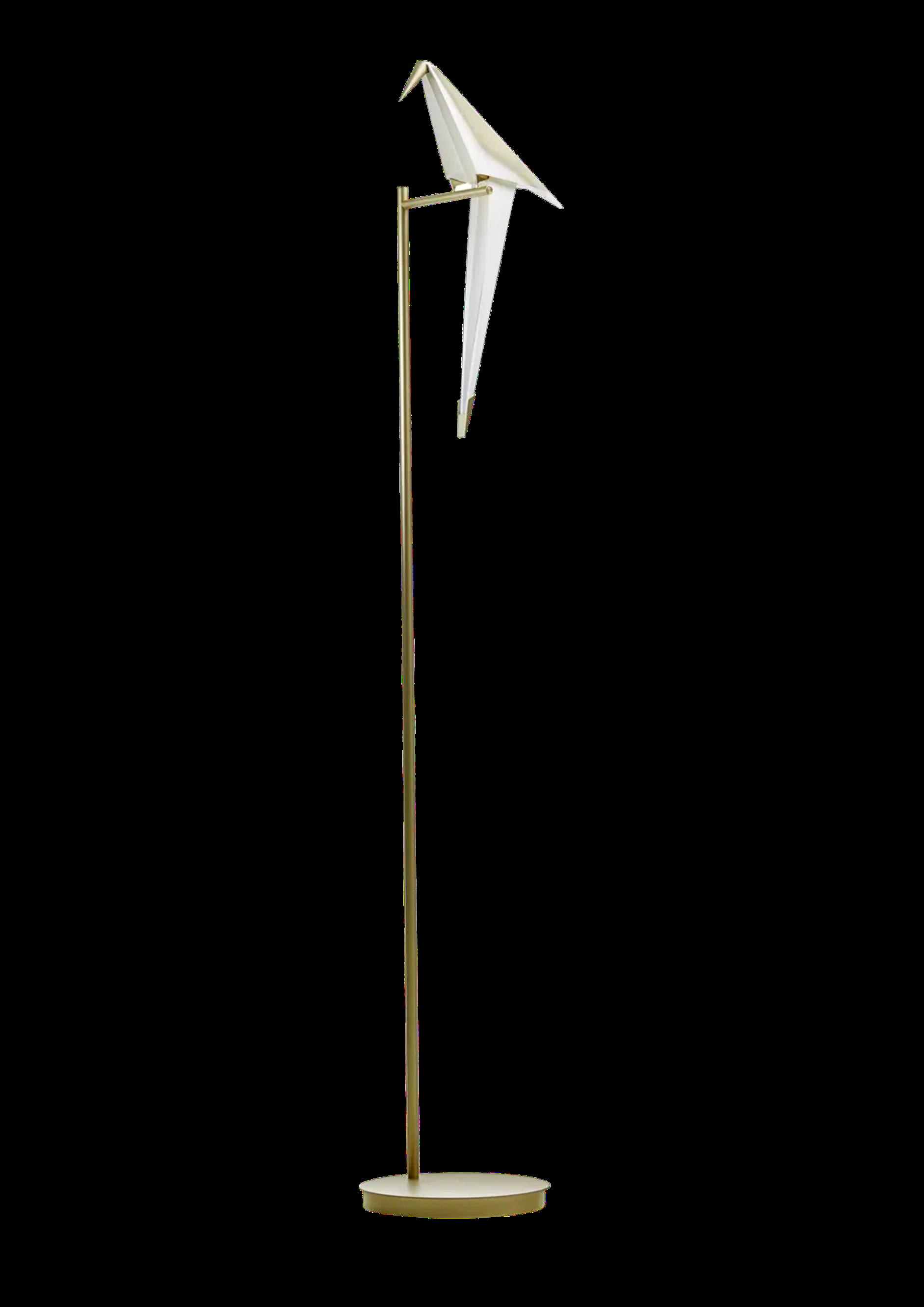 DL16907 Floor Lamp (Carbon Steel/ Injection-molded PC/ Brass, L280*W350*H1650mm)