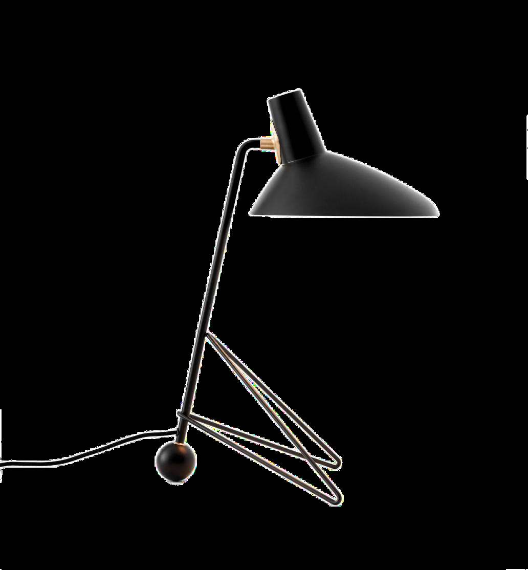 DL17118 Table Lamp (IronBaked Finish + Pure Brass, ø310*450mm)